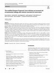 Research paper thumbnail of The modified Glasgow Prognostic Score indicates an increased risk of anastomotic leakage after anterior resection for rectal cancer