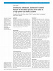 Research paper thumbnail of Snowboard, wakeboard, dashboard? Isolated fracture of the lateral process of the talus in a high-speed road traffic accident