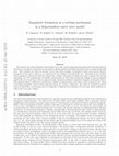 Research paper thumbnail of Singularity formation as a wetting mechanism in a dispersionless water wave model