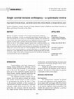 Research paper thumbnail of Single scrotal incision orchiopexy - a systematic review