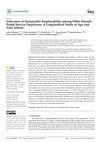 Research paper thumbnail of Indicators of Sustainable Employability among Older Finnish Postal Service Employees: A Longitudinal Study of Age and Time Effects