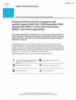 Research paper thumbnail of Antiviral activities of olive oil apigenin and taxifolin against SARS-CoV-2 RNA-dependent RNA polymerase (RdRP): In silico, pharmacokinetic, ADMET, and in-vitro approaches