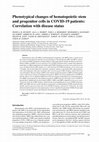 Research paper thumbnail of Phenotypical changes of hematopoietic stem and progenitor cells in COVID-19 patients: Correlation with disease status