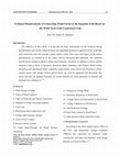 Research paper thumbnail of Technical Requirements of Connecting Wind Farms to the Egyptian Grid Based on the Wind Farm Grid Connection Code