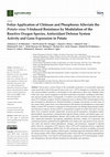 Research paper thumbnail of Foliar Application of Chitosan and Phosphorus Alleviate the Potato virus Y-Induced Resistance by Modulation of the Reactive Oxygen Species, Antioxidant Defense System Activity and Gene Expression in Potato