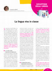 Research paper thumbnail of La lingua viva in classe