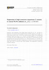 Research paper thumbnail of Suppression of high transverse momentum D mesons in central Pb-Pb collisions at $ \sqrt{{{s_{\mathrm{NN}}}}}=2.76\;\mathrm{TeV} $