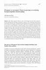 Research paper thumbnail of Divergence or convergence? From ever-growing to ever-slowing European legislative decision making