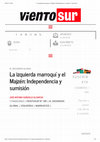 Research paper thumbnail of La izquierda marroquí y el Majzén: Independencia y sumisión