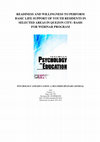 Research paper thumbnail of Readiness and Willingness to Perform Basic Life Support of Youth Residents in  Selected Areas in Quezon City: Basis for Webinar Program