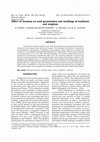 Research paper thumbnail of Effect of uranium on seed germination and seedlings of sunflower and sorghum