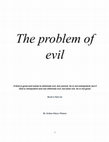 Research paper thumbnail of The problem of evil