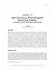 Research paper thumbnail of Synchronous Physiological Electrical Fields