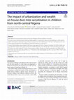 Research paper thumbnail of The impact of urbanization and wealth on house dust mite sensitization in children from north-central Nigeria