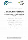 Research paper thumbnail of Análise Da Ocorrência De Focos De Calor e Relações Com a Ocorrência De Incêndios No Munícipio De Salinas, Minas Gerais