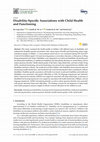 Research paper thumbnail of Disability-Specific Associations with Child Health and Functioning