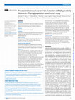 Research paper thumbnail of Prenatal antidepressant use and risk of attention-deficit/hyperactivity disorder in offspring: population based cohort study