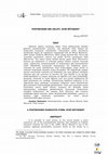 Research paper thumbnail of Postmodern Bir Anlatı: Ruhi Mücerret