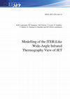 Research paper thumbnail of Modeling of the ITER-like wide-angle infrared thermography view of JET