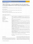 Research paper thumbnail of Alone with my pain - it can't be explained, it has to be experienced'. A Norwegian in-depth interview study of pain in nursing home residents