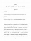 Research paper thumbnail of ReligioCity: Towards a Theory of Urban Religion and Religion in Urbanity