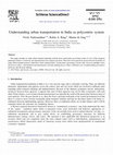 Research paper thumbnail of Understanding urban transportation in India as polycentric system