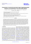 Research paper thumbnail of Construction of coronal hole and active region magnetohydrostatic solutions in two dimensions: Force and energy balance