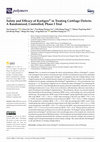 Research paper thumbnail of Safety and Efficacy of Kartigen® in Treating Cartilage Defects: A Randomized, Controlled, Phase I Trial