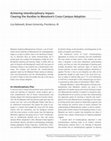 Research paper thumbnail of Achieving Interdisciplinary Impact: Clearing the Hurdles to Mesolore’s Cross-Campus Adoption