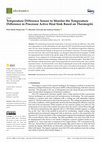 Research paper thumbnail of Temperature Difference Sensor to Monitor the Temperature Difference in Processor Active Heat Sink Based on Thermopile