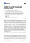 Research paper thumbnail of Pathogenesis of Osteoarthritis: Risk Factors, Regulatory Pathways in Chondrocytes, and Experimental Models