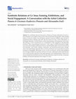 Research paper thumbnail of Bottinelli, Silvia, and Margherita d’Ayala Valva. 2023. "Symbiotic Relations at Ca’ Inua: Farming, Exhibitions, and Social Engagement. A Conversation with the Artist Collective Panem et Circenses (Ludovico Pensato and Alessandra Ivul)" Humanities 12, no. 5: 92. https://doi.org/10.3390/h12050092