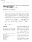 Research paper thumbnail of A Case of Respiratory Failure Due to Poison Hemlock Poisoning Presented to an Emergency Department