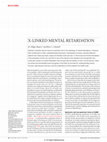 Research paper thumbnail of X-linked mental retardation