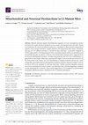 Research paper thumbnail of Mitochondrial and Neuronal Dysfunctions in L1 Mutant Mice