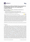 Research paper thumbnail of Multifunctional Silicone Rubber Nanocomposites by Controlling the Structure and Morphology of Graphene Material