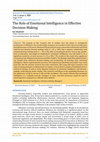 Research paper thumbnail of The Role of Emotional Intelligence in Effective Decision-Making