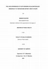 Research paper thumbnail of THE LIVED EXPERIENCES OF YOUTH RESIDING IN ELIAS MOTSOALEDI MUNICIPALITY AT SEKHUKHUNE DISTRICT ABOUT NYAOPE