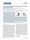 Research paper thumbnail of Fischer–Tropsch Synthesis: Effects of Hydrohalic Acids in Syngas on a Precipitated Iron Catalyst