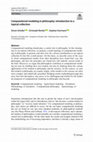 Research paper thumbnail of Computational Modeling in Philosophy (ed.)