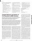 Research paper thumbnail of Targeted Retrieval and Analysis of Five Neandertal mtDNA Genomes