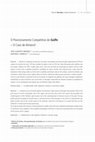 Research paper thumbnail of O posicionamento competitivo do golfe – o caso de Almancil