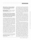 Research paper thumbnail of High Frequency of Serious Infections in Patients with Panhypopituitarism: A Case-Control Study