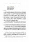 Research paper thumbnail of POLITICS AND SOCIAL STABILITY: A STUDY OF LANGUAGE AND ETHNICITY