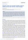 Research paper thumbnail of Integrated market and nonmarket strategies: Empirical evidence from the S&P 500 firms' climate strategies