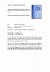 Research paper thumbnail of Accurate determination of bubble-point of oils from PV data using a combination of Y-function and Tait equation