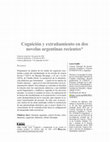 Research paper thumbnail of Cognición y extrañamiento en dos novelas argentinas recientes