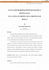 Research paper thumbnail of Evaluación de los riesgos psicosociales de la Policía Local en la costa occidental de la provincia de Huelva