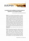 Research paper thumbnail of La enseñanza de la oralidad en el nivel secundario en Argentina: el caso del género debate