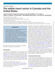 Research paper thumbnail of The edible insect sector in Canada and the United States